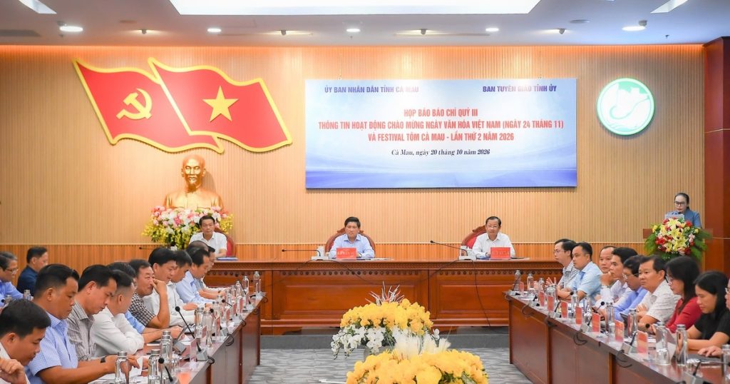 Festival Tôm Cà Mau 2026: Quảng bá thương hiệu tôm vươn tầm thế giới